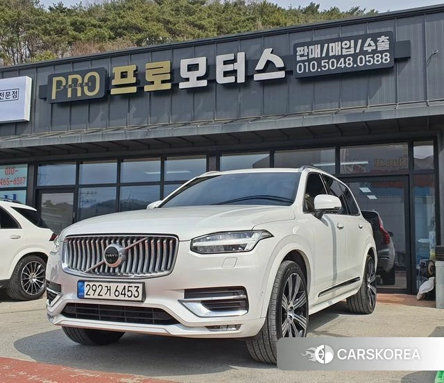 Volvo XC90 second Generation 2021 Белый из Кореи