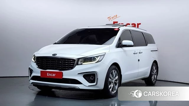 Kia The New Carnival 2019 Белый из Кореи