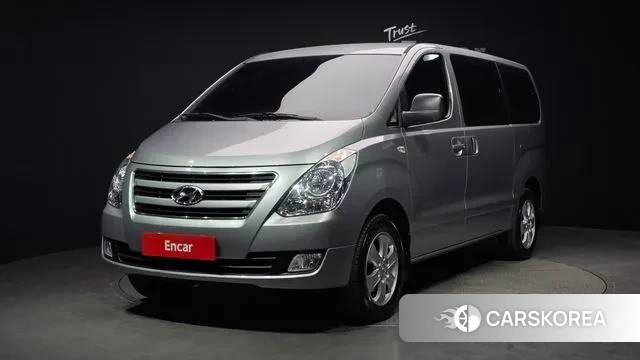 Hyundai The New Grand Starex 2018 Серебристо-серый из Кореи