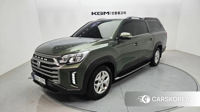 Ssangyong The New Rexton Sports Cannes 2023 Зеленый из Кореи