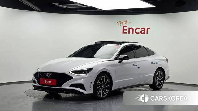 Hyundai Sonata (DN8) 2022 Белый из Кореи