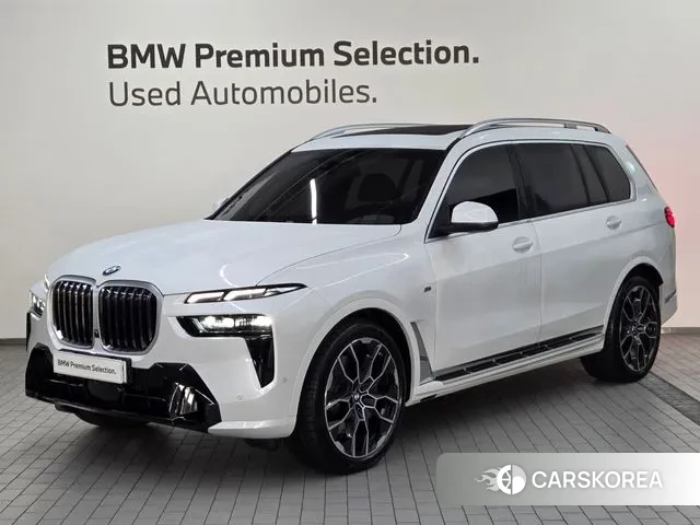 BMW X7 (G07) 2024 Белый из Кореи