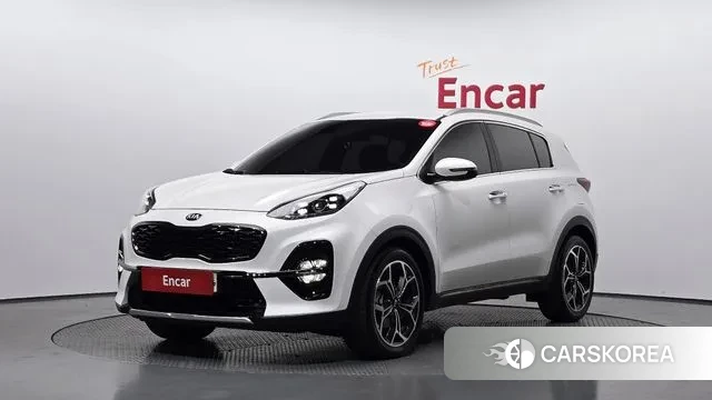 Kia Sportage The Bold 2018 Белый из Кореи