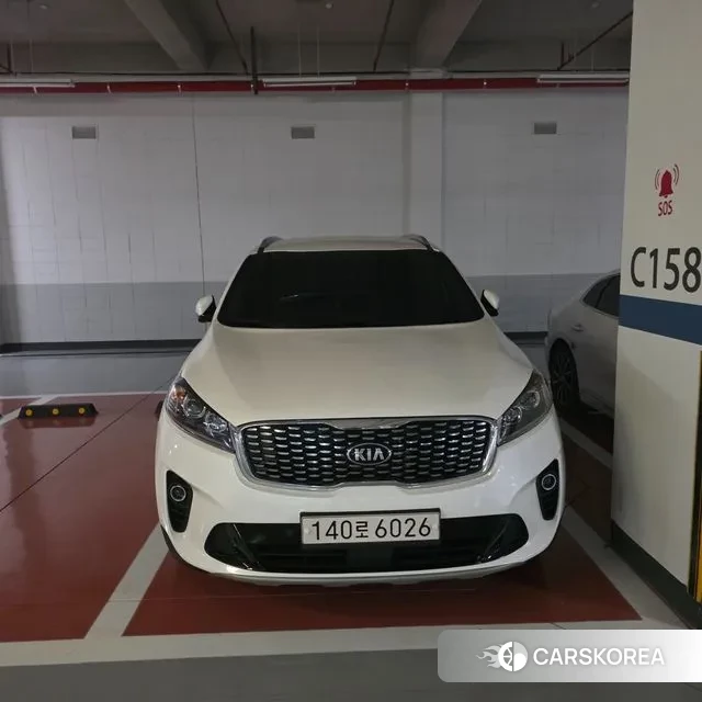 Kia The New Sorento 2019 Белый из Кореи