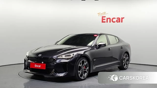 Kia Stinger 2018 Серый из Кореи