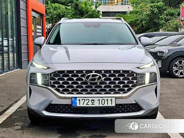 Hyundai The New Santa Fe 2022 Белый из Кореи
