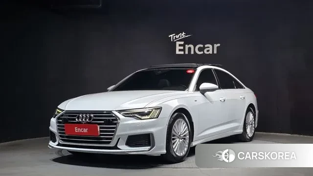 Audi A6 (C8) 2020 Белый из Кореи