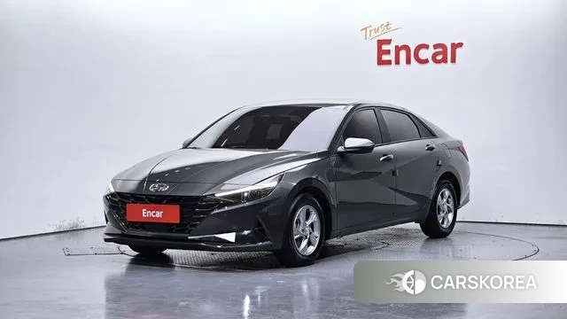 Hyundai Avante (CN7) 2021 Серый из Кореи