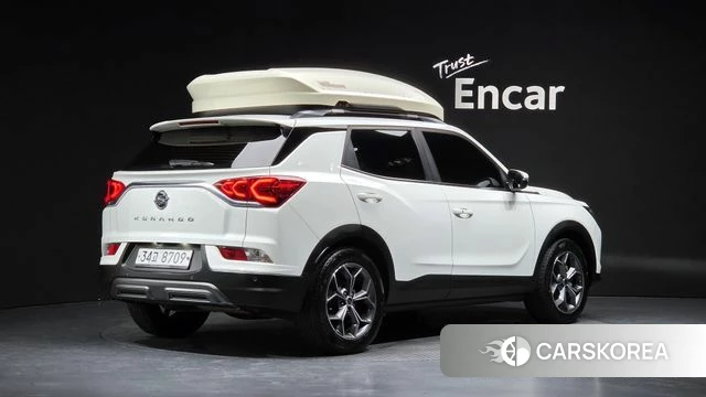Ssangyong Beautiful Korando 2019 Белый из Кореи