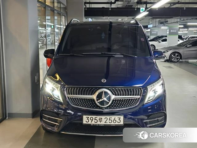 Mercedes-Benz V-Class 2022 Синий из Кореи