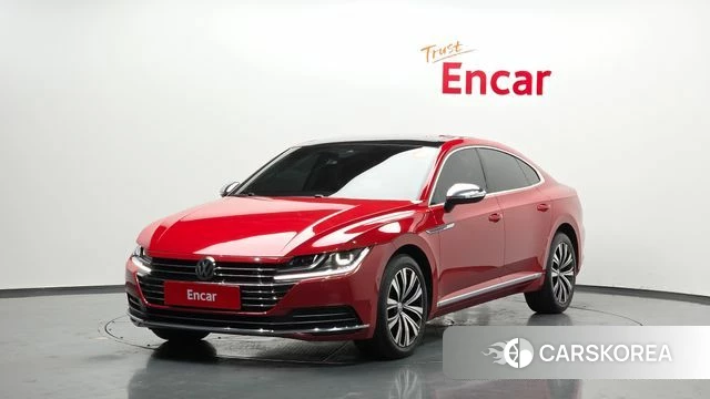 Volkswagen Arteon 2018 Красный из Кореи