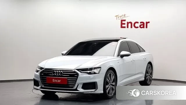 Audi A6 (C8) 2023 Белый из Кореи