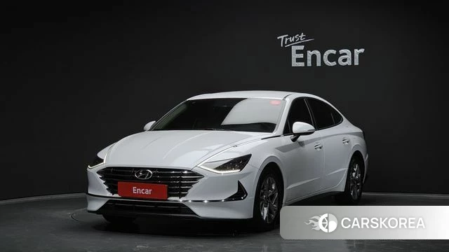 Hyundai Sonata (DN8) 2020 Белый из Кореи