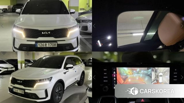 Kia The New Sorento 4th Generation 2022 Белый из Кореи