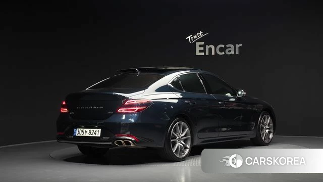 Genesis The New G70 2021 Синий из Кореи