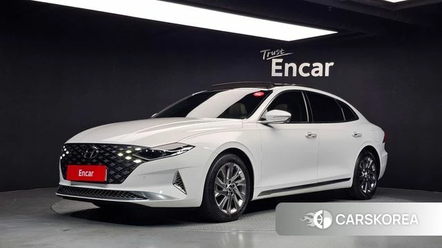 Hyundai The New Grandeur IG Hybrid 2022 Белый из Кореи
