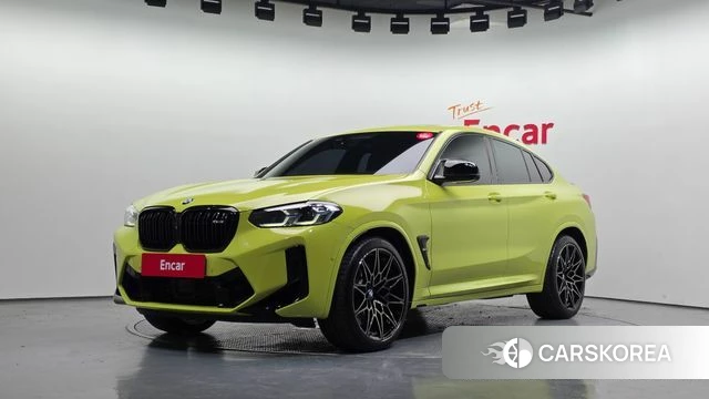 BMW X4M (G02) 2022 Светло-зеленый из Кореи