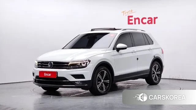 Volkswagen Tiguan second Generation 2020 Белый из Кореи