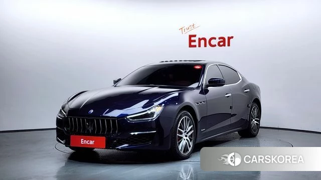 Maserati Ghibli 2018 Синий из Кореи