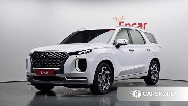 Hyundai Palisade 2022 Белый из Кореи