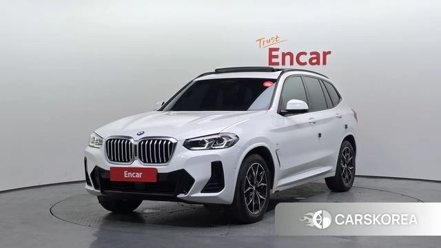 BMW X3 (G01) 2021 Белый из Кореи