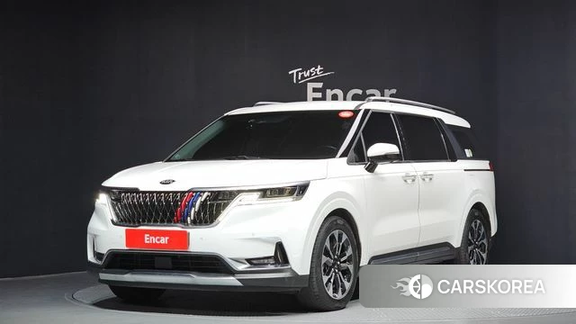 Kia Carnival 4th generation 2021 Белый из Кореи