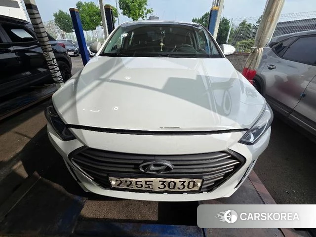 Hyundai Avante AD 2018 Белый из Кореи