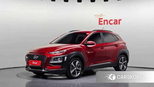 Hyundai Kona 2018 Красный из Кореи