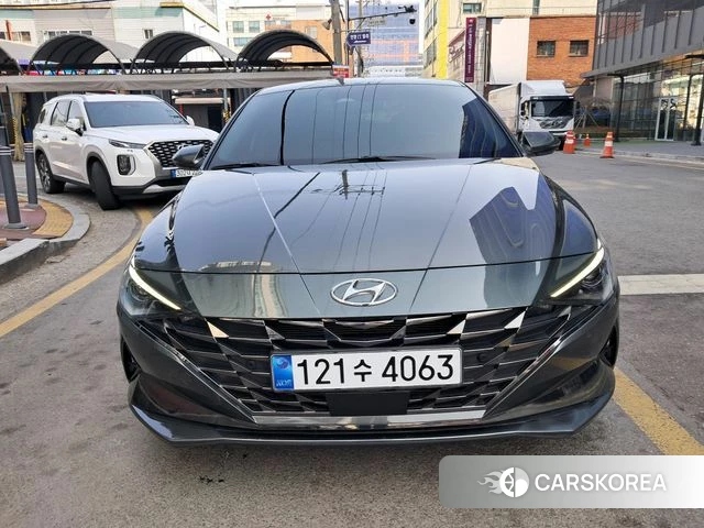 Hyundai Avante (CN7) 2022 Серый из Кореи
