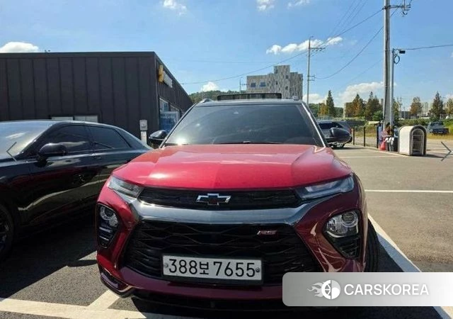 Chevrolet (GM Daewoo) Trailblazer 2020 Красный из Кореи