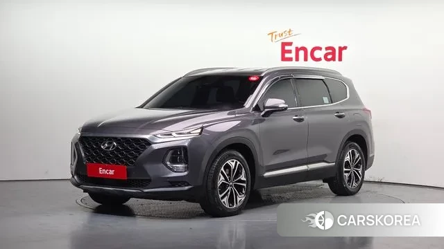 Hyundai Santa Fe TM 2018 Серый из Кореи