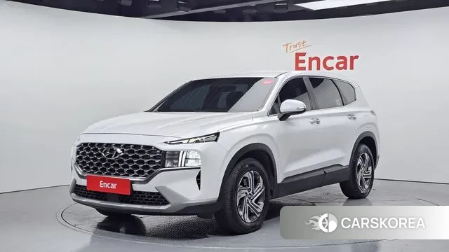 Hyundai The New Santa Fe 2022 Белый из Кореи