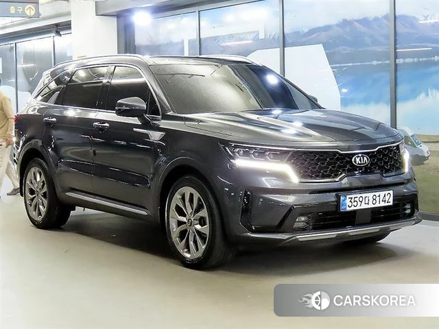Kia Sorento 4th Generation 2020 Серый из Кореи
