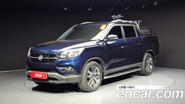 Ssangyong Rexton Sports 2018 Синий из Кореи