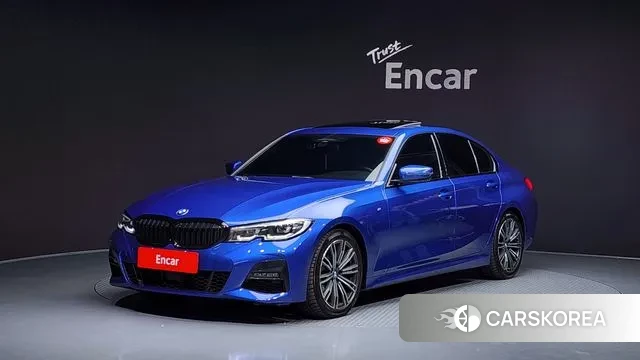 BMW 3 Series (G20) 2021 Синий из Кореи