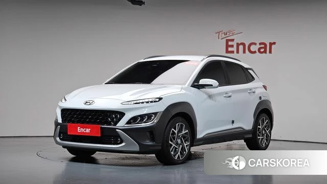 Hyundai The New Kona Hybrid 2020 Белый из Кореи