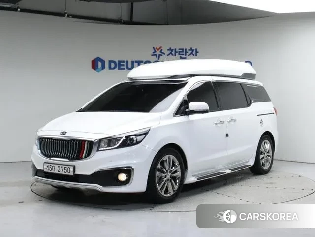 Kia All New Carnival 2018 Белый из Кореи