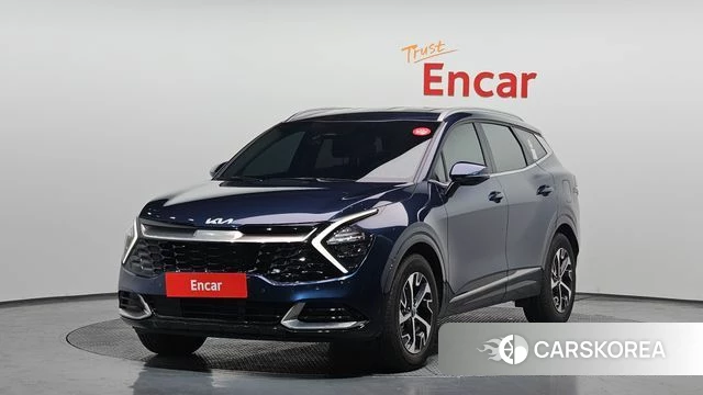 Kia Sportage 5th Generation Hybrid 2023 Синий из Кореи