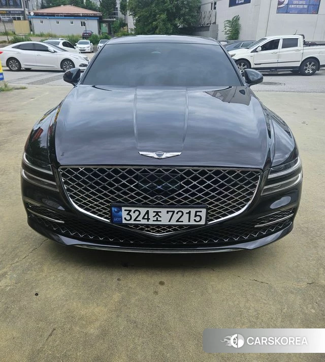 Genesis G80 (RG3) 2021 Черный из Кореи