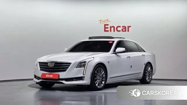 Cadillac CT6 2018 Белый из Кореи