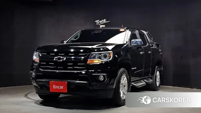 Chevrolet (GM Daewoo) Real New Colorado 2022 Черный из Кореи