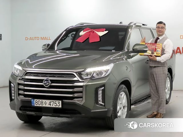 Ssangyong The New Rexton Sport 2022 Темно-зеленый из Кореи