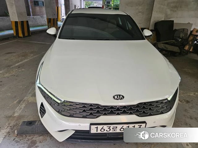 Kia K5 Hybrid 3rd Generation 2021 Белый из Кореи