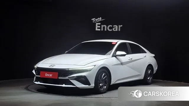 Hyundai The New Avante Hybrid (CN7) 2024 Белый из Кореи