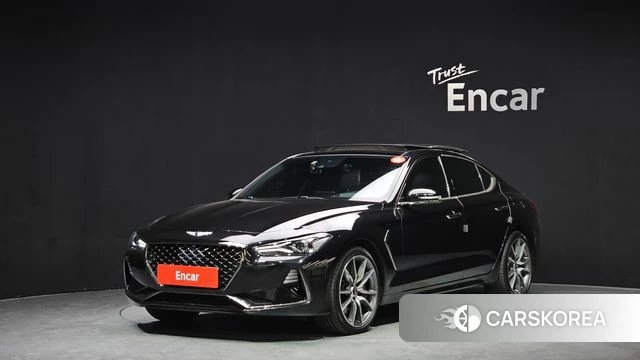 Genesis G70 2018 Черный из Кореи