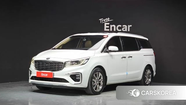 Kia The New Carnival 2018 Белый из Кореи