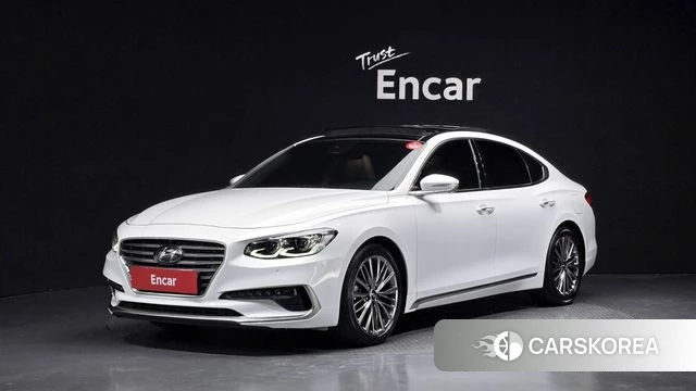 Hyundai Grandeur IG 2018 Белый из Кореи