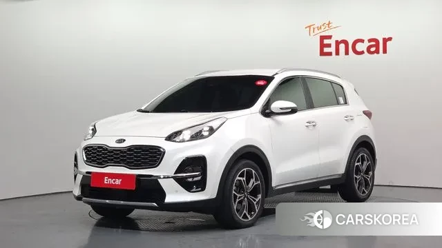 Kia Sportage The Bold 2019 Белый из Кореи