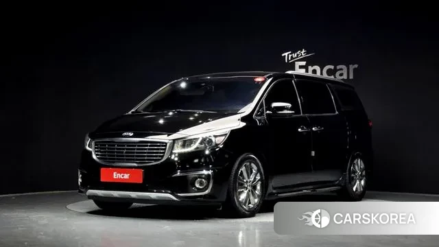 Kia All New Carnival 2018 Черный из Кореи
