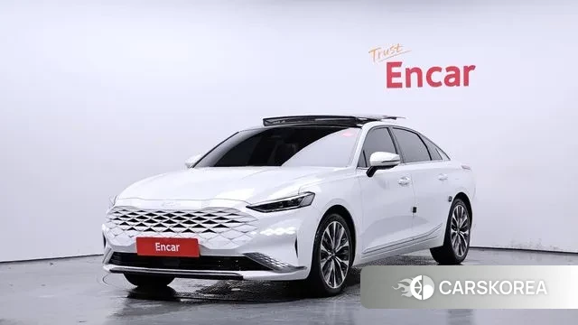 Kia K8 2023 Белый из Кореи